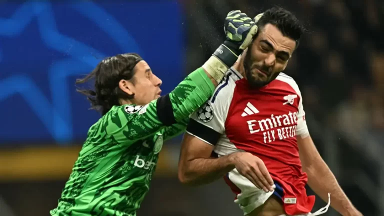 the-handball-rule-is-a-shambles-football-fans-flummoxed-as-arsenal-see-hugely-controversial-penalty-awarded-against-mikel-merino-in-inter-champions-league-clash-as-yann-sommer-punch-goes-unpunished